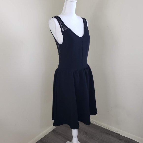 Marilyn Monroe January Caviar Fit & Flare Cocktail Dress Black Size Medium - Picture 4 of 13